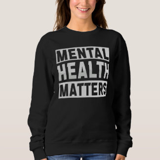 Semicolon Mental Health Awareness celerrate neurod スウェットシャツ