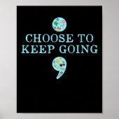 Semicolon Suicide Prevention Awareness ポスター (正面)