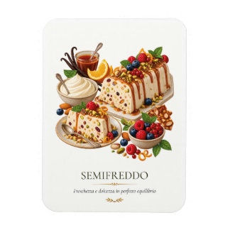 Semifreddo – Vintage Italian Dessert マグネット