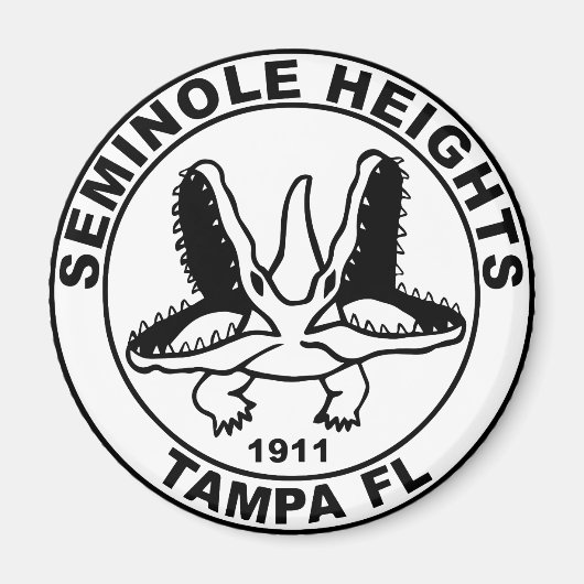 SEMINOLE_HEIGHTS_SEAL マグネット (正面)