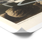 Semipalmated Snipe or Willet by Audubon Poster ポスター (角)