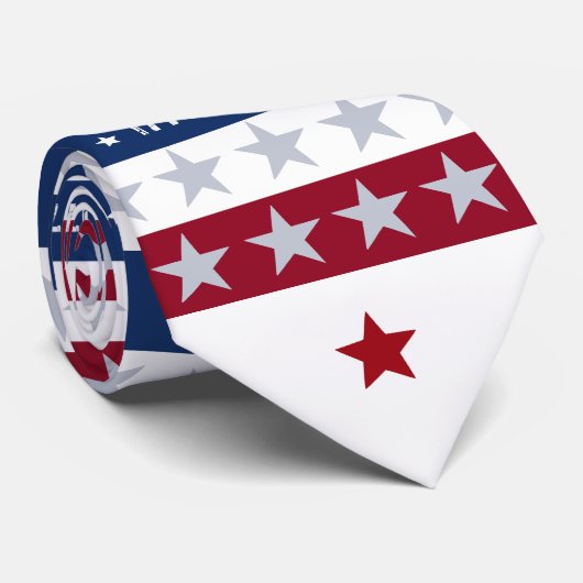 Semiquincentennial 1776 2026 White Celebration ネクタイ (ロール)