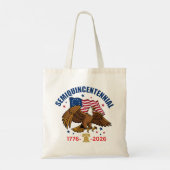 Semiquincentennial Bald Eagle Tote Bag トートバッグ (裏面)