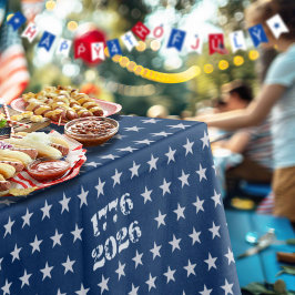 Semiquincentennial Spangled Stars 1776 2026 テーブルクロス