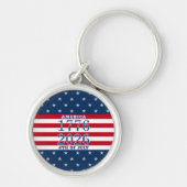 Semiquincentennial Stars Stripes America 1776 2026 キーホルダー (正面)