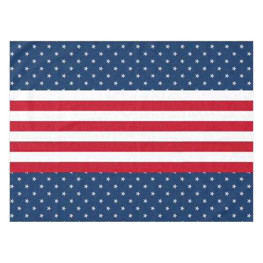 Semiquincentennial Stars & Stripes Celebration テーブルクロス (正面(横))