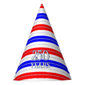 Semiquincentennial Stars & Stripes Celebration パーティーハット (正面)