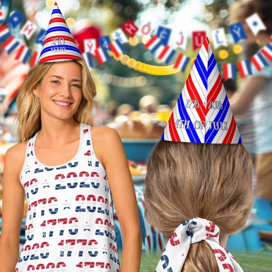 Semiquincentennial Stars & Stripes Celebration パーティーハット