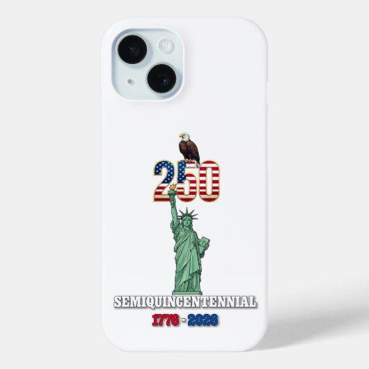 Semiquincentennial USA 250th Anniversary 1776-2026 Case-Mate iPhoneケース (裏面)