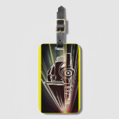 SemiTruck荷物タグ ラゲッジタグ (正面縦)