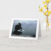 SemjaseのBeamshipのタイプ1の技術の挨拶状 カード (黄色い花)