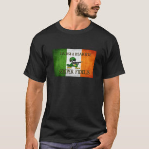 Semperアイルランドの海洋のFidelisのTシャツ Tシャツ