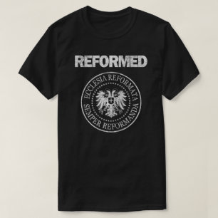 Semper改良されたReformandaのEcclesia Reformata Tシャツ
