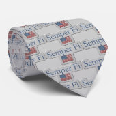 Semper Fiのタイ ネクタイ (ロール)
