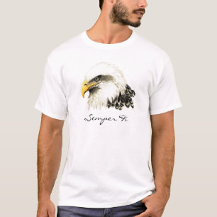 Semper Fiの白頭鷲の海兵隊員のワイシャツ Tシャツ