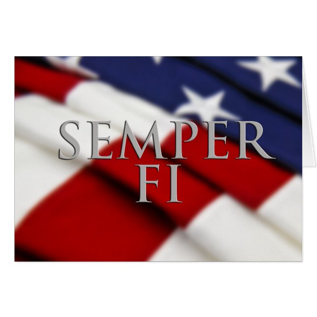 Semper FIカード (正面横)
