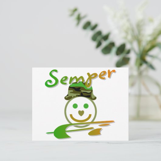 Semper Fi ポストカード (スタンド正面)