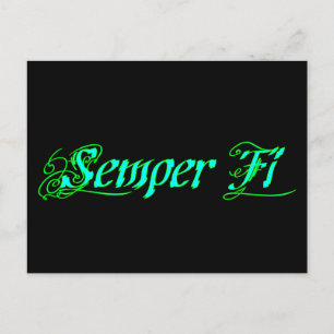 Semper Fi ポストカード