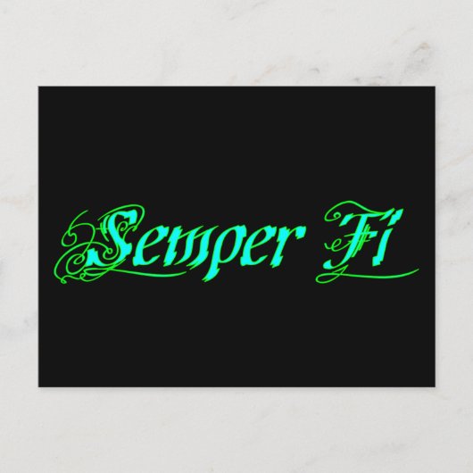 Semper Fi ポストカード (正面)