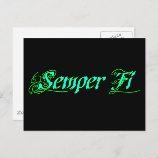 Semper Fi ポストカード (正面/裏面)