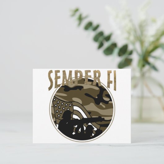 Semper Fi ポストカード (スタンド正面)