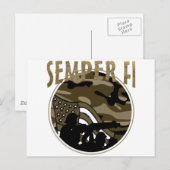 Semper Fi ポストカード (正面/裏面)