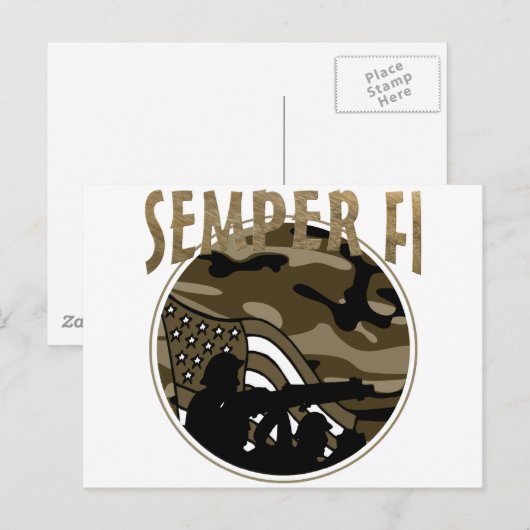 Semper Fi ポストカード (正面/裏面)