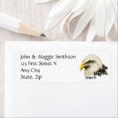 Semper Fi、American Eagle USA Marine、軍隊 ラベル (インサイチュ)