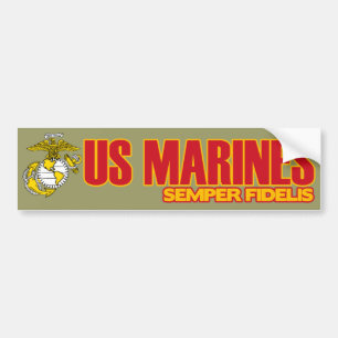 Semper Fi [EGA] バンパーステッカー