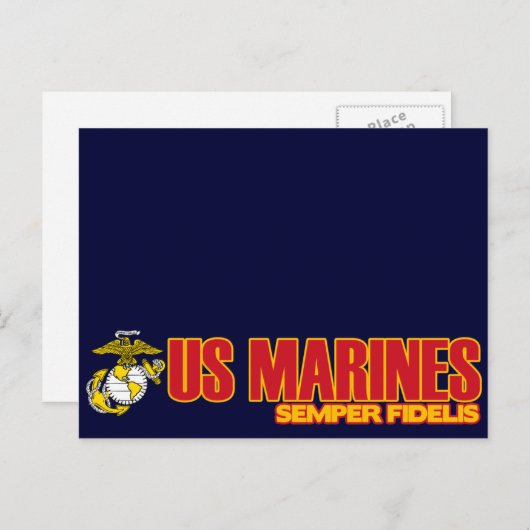 Semper Fi [EGA] ポストカード (正面/裏面)