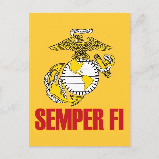 Semper Fi [EGA] ポストカード (正面)