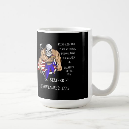 Semper Fi MUG コーヒーマグカップ (右)