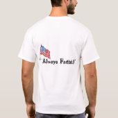 Semper Fi Tシャツ (裏面)