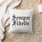 Semper Fidelis – ラテンフレーズ クッション (ブランケット)