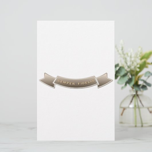 Semper Fidelis 便箋 (スタンド正面)
