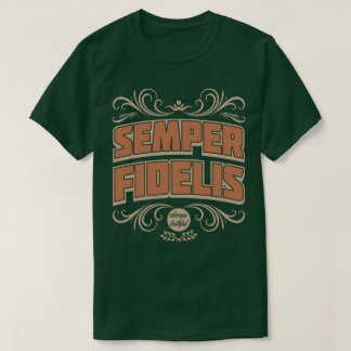 Semper Fidelis Semper Fi常に忠実なTee Tシャツ