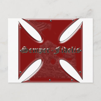 SemperFidelisCross.png ポストカード