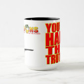 SemperToonsのマグ-真実を扱うことができません-女性 マグカップ (中央)