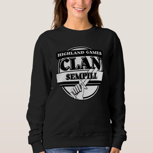 Sempill Highland Games Scottish Clan スウェットシャツ (正面)