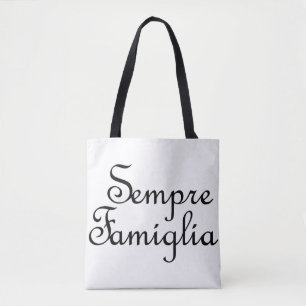 Sempre Famiglia - -イタリアン常に家族 トートバッグ