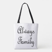 Sempre Famiglia - -イタリアン常に家族 トートバッグ (裏面)