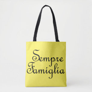 Sempre Famiglia - -イタリアン常に家族 トートバッグ