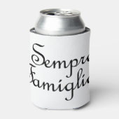 Sempre Famiglia - -イタリアン常に家族 缶クーラー (缶正面)