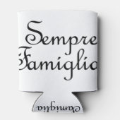 Sempre Famiglia - -イタリアン常に家族 缶クーラー (裏面)