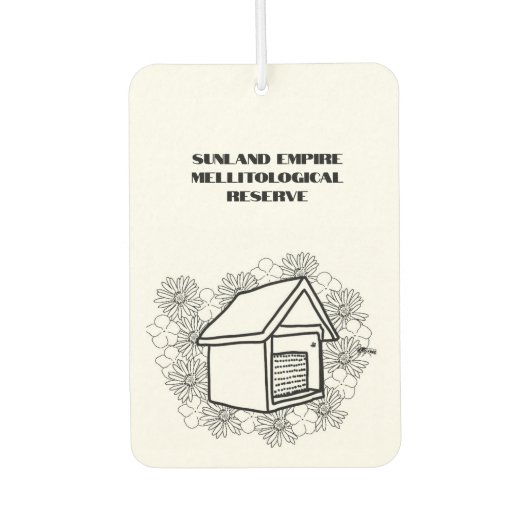 SEMRエアーフレッシュナー、オニキス カーエアーフレッシュナー (正面)