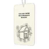 SEMRエアーフレッシュナー、オニキス カーエアーフレッシュナー (左)