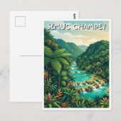 Semuc Champey Guatemala Travel ポストカード (正面/裏面)