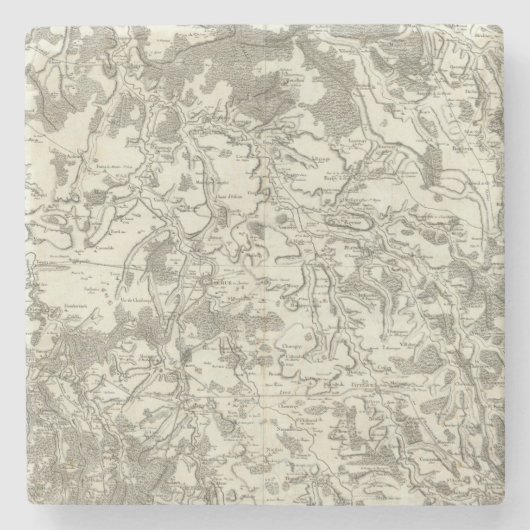 Semur、Montbard ストーンコースター (正面)