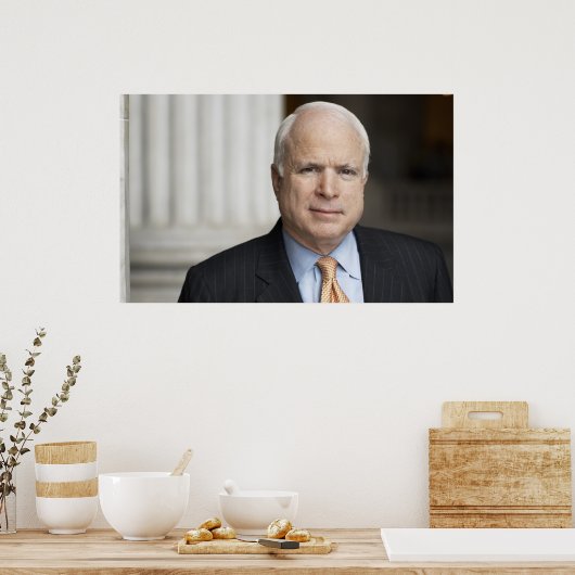 Sen. John McCain ポスター (キッチン)
