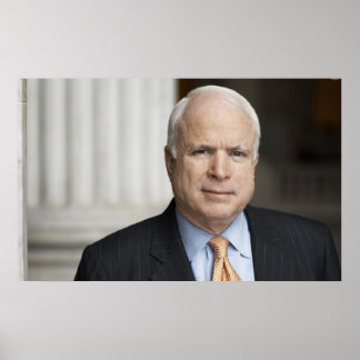 Sen. John McCain ポスター